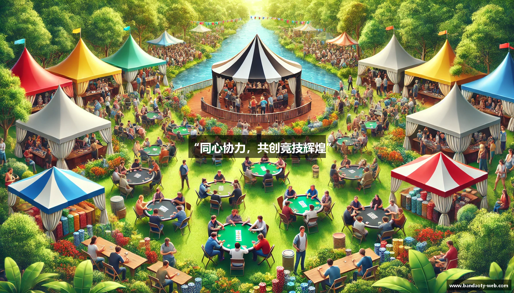 “同心协力，共创竞技辉煌”